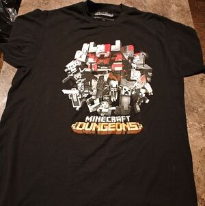 Dungeons Graphic Black T-Shirt